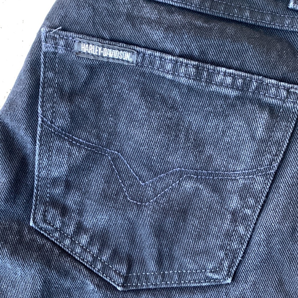 Harley Davidson Vintage Black Jeans - Picture 3 of 15